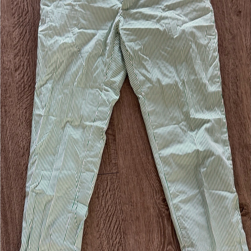 Polo by Ralph Lauren Green Striped Chinos 32x30 Slim GI Fit